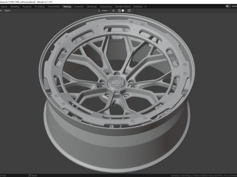 AL13 R80-109R Model 3D