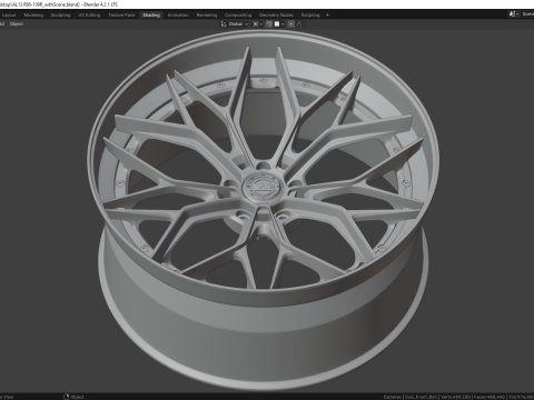 AL13 R80-109R Model 3D