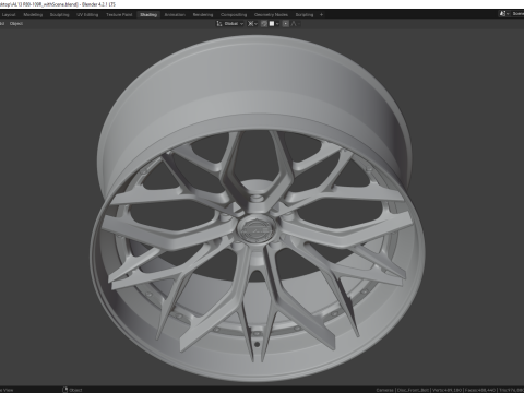 AL13 R80-109R Model 3D
