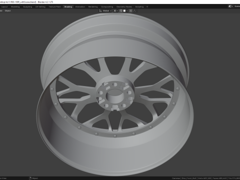 AL13 R80-109R Model 3D