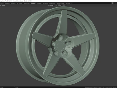 VLS 05 3-Piece 3D Model