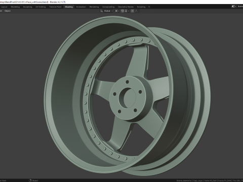 VLS 05 3-Piece 3D Model