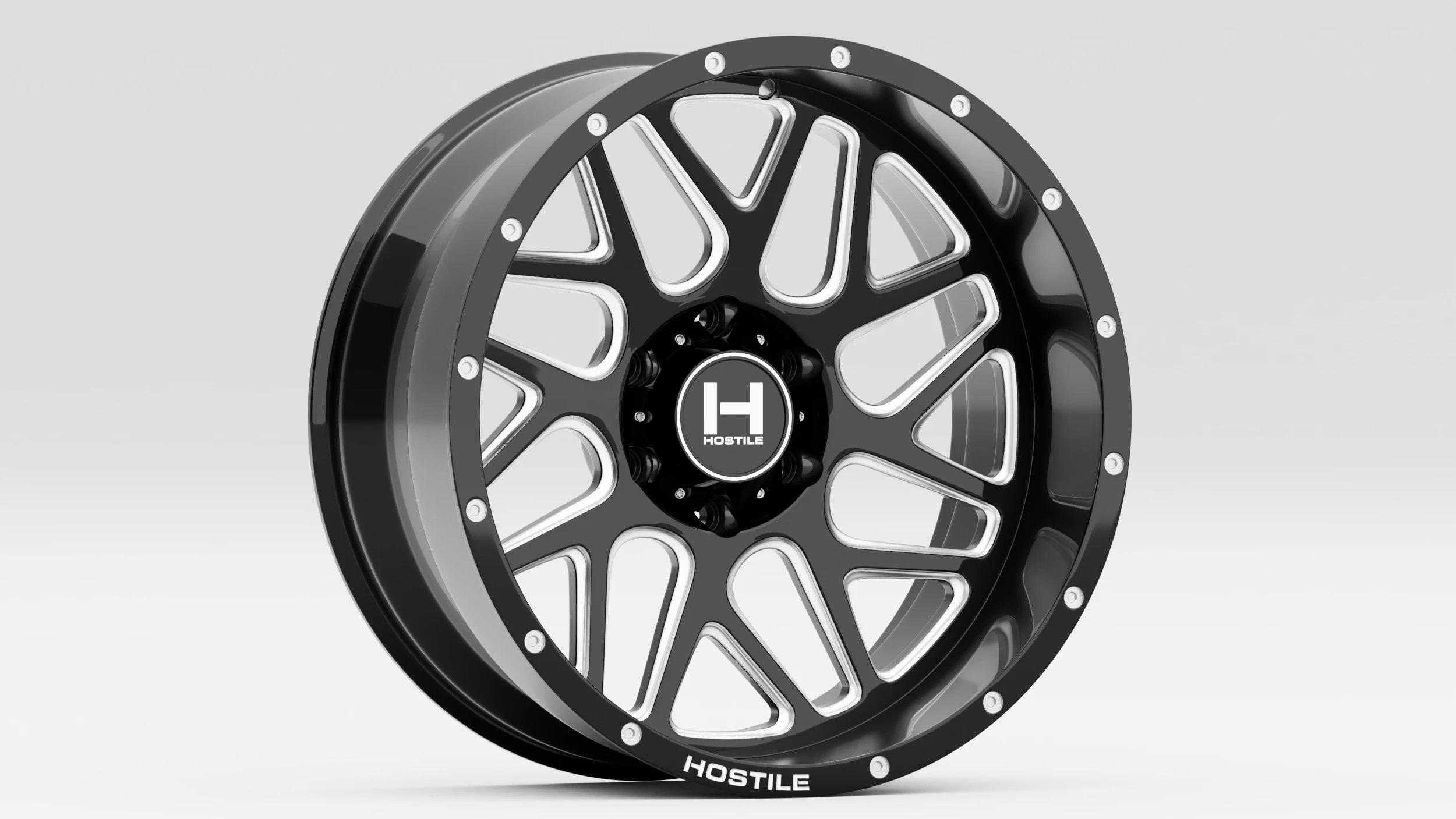 Hostile Sprocket H108 3D Model .c4d .max .obj .3ds .fbx .stl .blend 