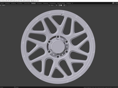Hostile Sprocket H108 3D Model