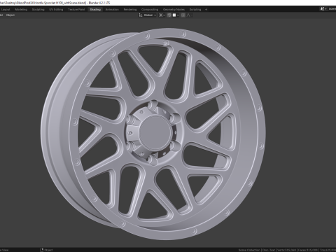 Hostile Sprocket H108 3D Model