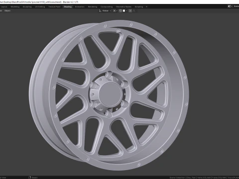 Hostile Sprocket H108 3D Model