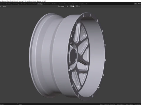 Hostile Sprocket H108 3D Model