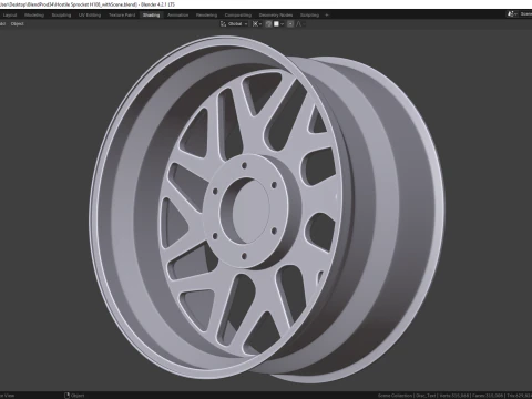 Hostile Sprocket H108 3D Model