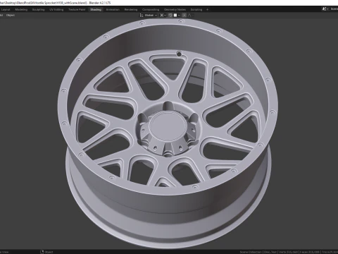 Hostile Sprocket H108 3D Model