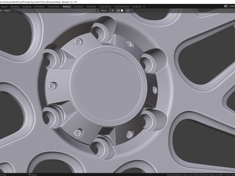 Hostile Sprocket H108 3D Model