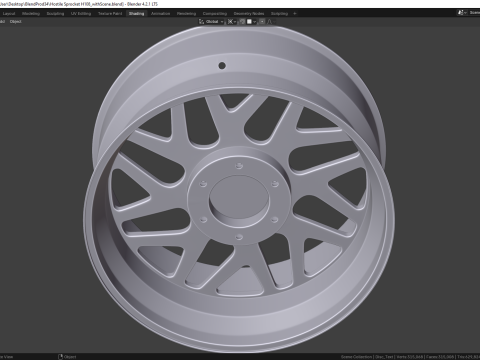 Hostile Sprocket H108 3D Model