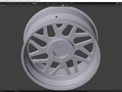 Hostile Sprocket H108 3D Model