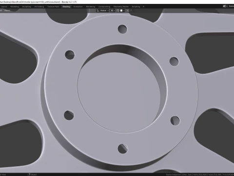 Hostile Sprocket H108 3D Model
