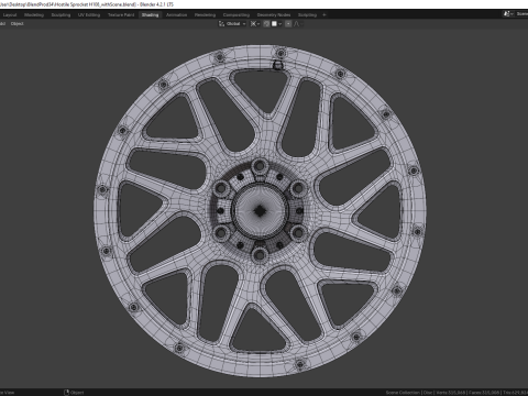 Hostile Sprocket H108 3D Model