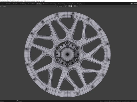 Hostile Sprocket H108 3D Model