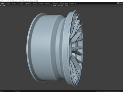 Rotiform LSE Low-poly 3D Модель