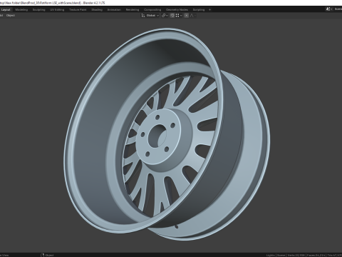 Rotiform LSE Low-poly 3D Модель