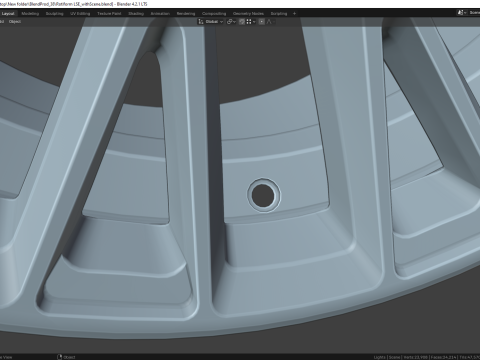 Rotiform LSE Low-poly 3D Модель