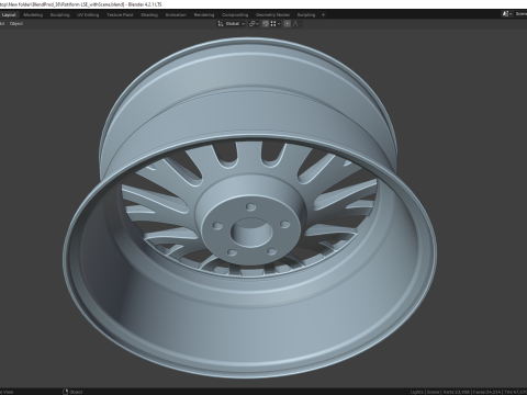 Rotiform LSE Low-poly 3D Модель
