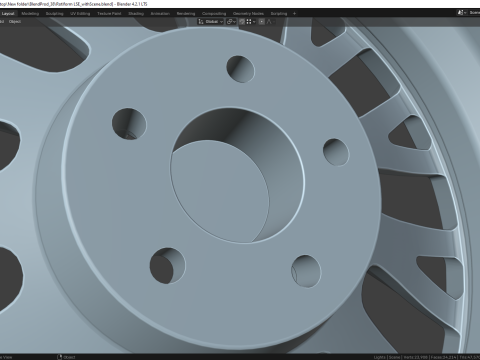 Rotiform LSE Low-poly 3D Модель