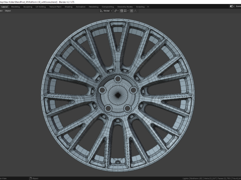 Rotiform LSE Low-poly 3D Модель