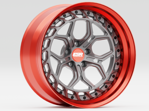 ESR LP2-R Low-poly 3D Model