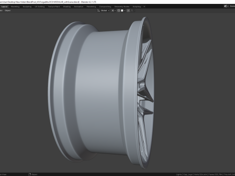 Forgedlite DC9 MODULAR 3D Model