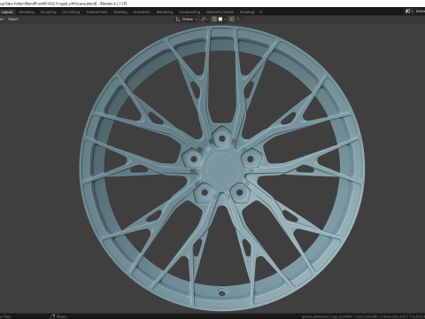 VS22 Forged Model 3D