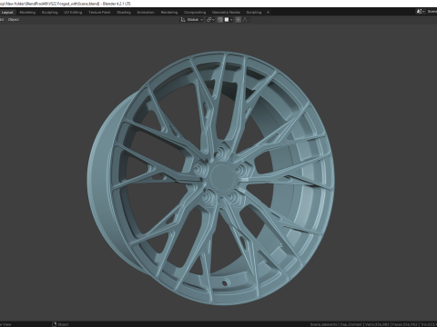 VS22 Forged Model 3D