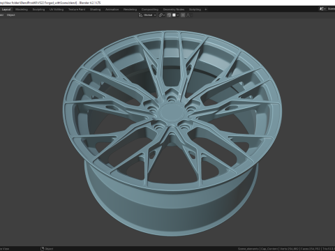 VS22 Forged Model 3D