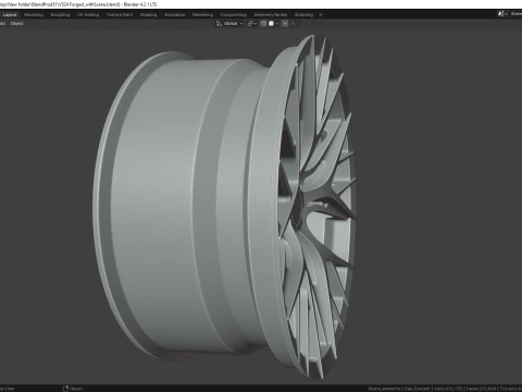 VS24 Forged 3D Model