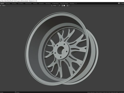 VS24 Forged 3D Model