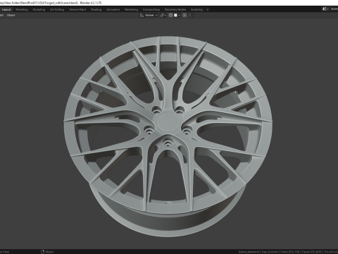 VS24 Forged 3D Model