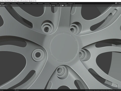 VS24 Forged 3D Model