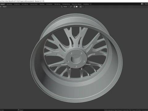 VS24 Forged 3D Model