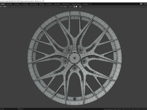 VS24 Forged 3D Model