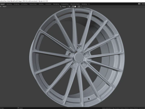 Velgen VFHX-04 3D Model