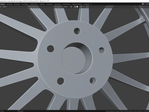 Velgen VFHX-04 3D Model