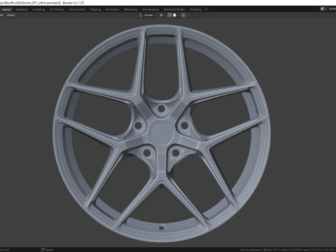 Brixton RF7 Modelo 3D