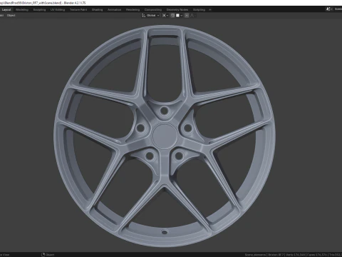 Brixton RF7 3D Model