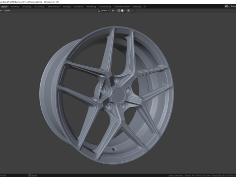Brixton RF7 Modelo 3D