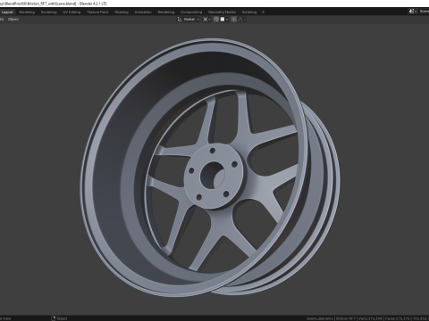 Brixton RF7 Modelo 3D