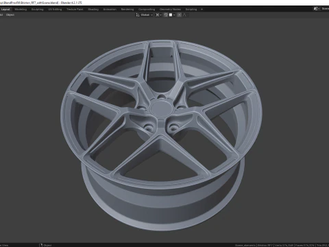 Brixton RF7 3D Model