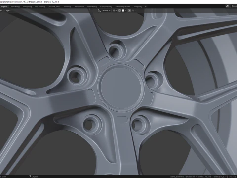 Brixton RF7 3D Model