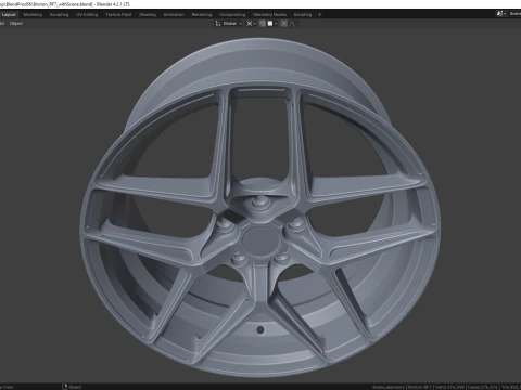 Brixton RF7 3D Model