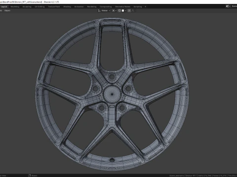 Brixton RF7 3D Model