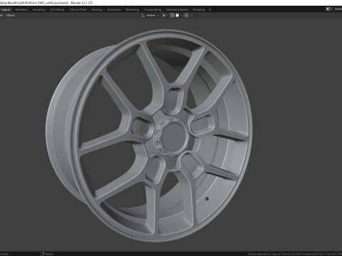 Rotiform ZMO Modello 3D