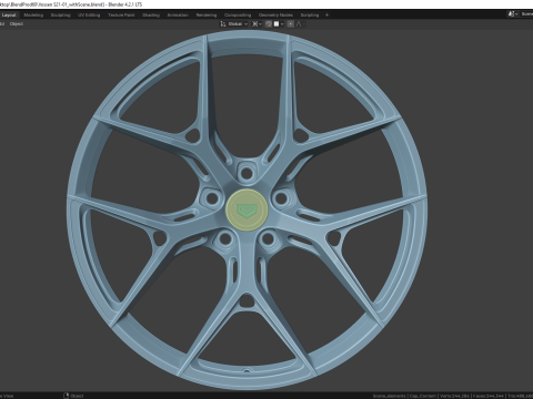Vossen S21-01 3D Modell
