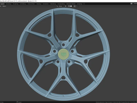 Vossen S21-01 3D Model