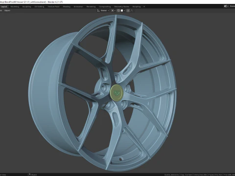 Vossen S21-01 3D Model